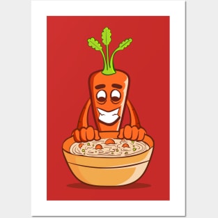 I LOVE CARROT SOUP Posters and Art